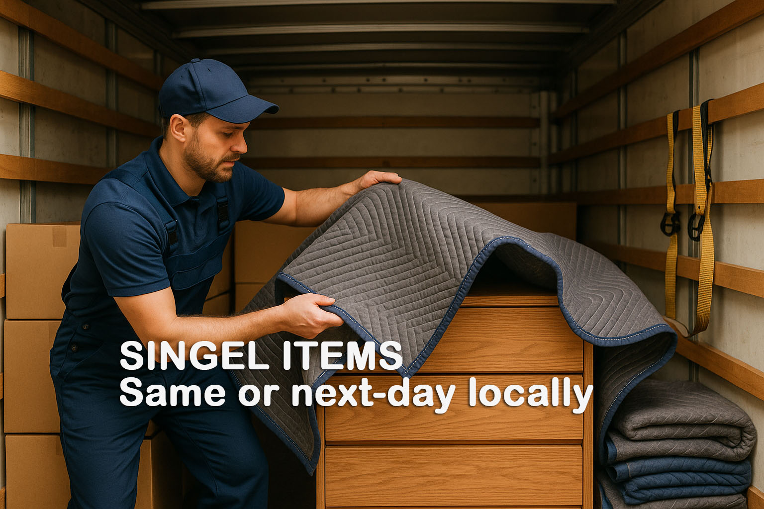 Carpet fitting in progress